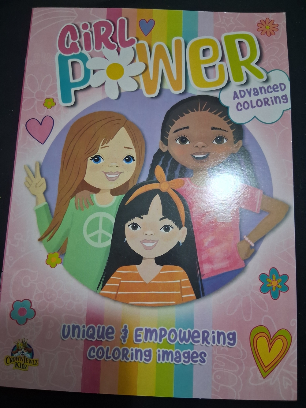 New Girl Power Advanced Coloring Book